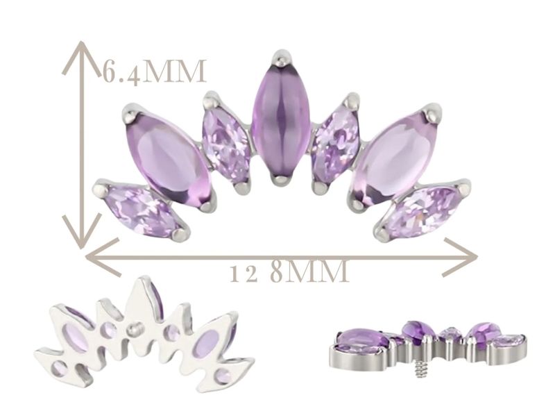 Bloom Amethyst Titan Labret