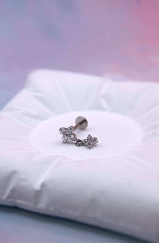 Fleur Titan Labret Sølv
