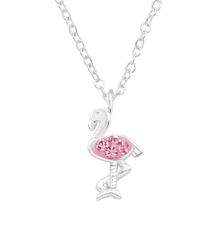 Silver Flamingo Set