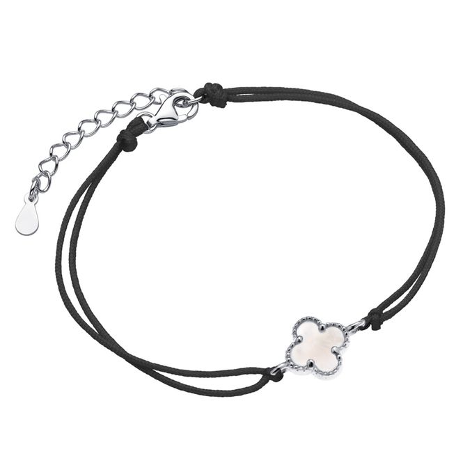 Hovedbilde Pearl Clover Cord Armbånd