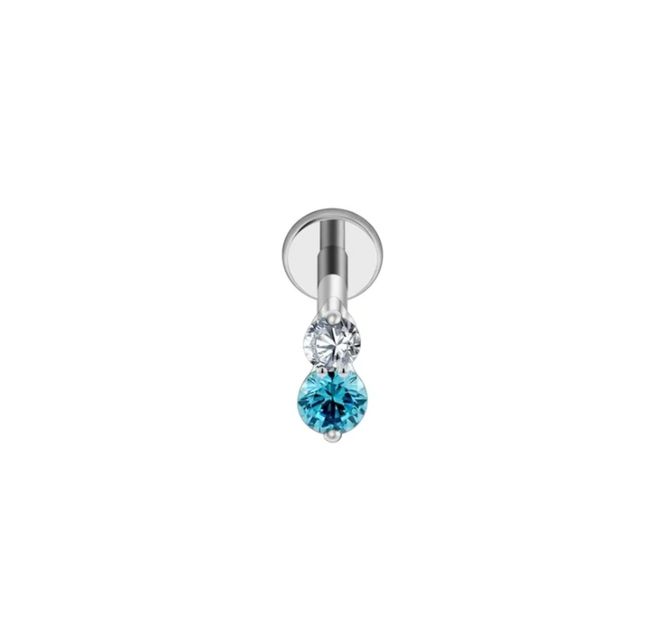 Hovedbilde Aqua Duo Titan Labret Sølv