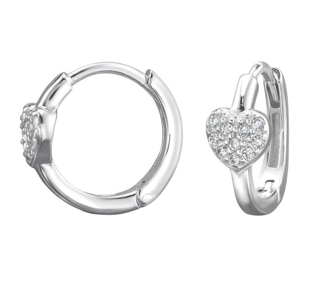 Hovedbilde Silver Heart Øredobber