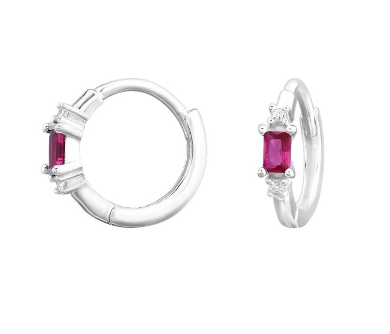 Ruby Shine Hoops