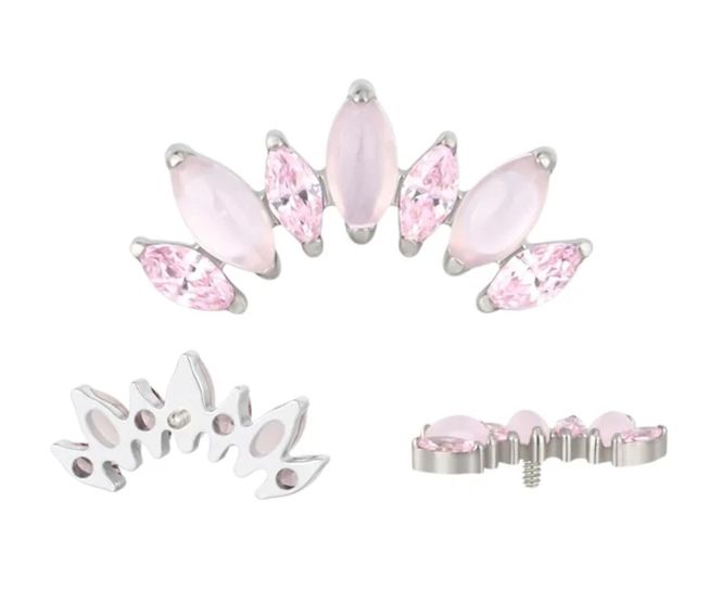 Hovedbilde Bloom Rose Quartz Titan Labret